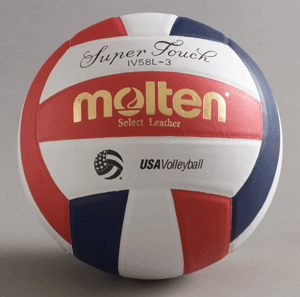 Molten Professional Leather Super Touch Volleyball