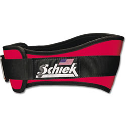 Schiek Nylon 4-3/4" Weight Lifting Belt with Velcro Closure