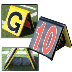Pro-Down Day/Night Sideline Markers 5pc Set