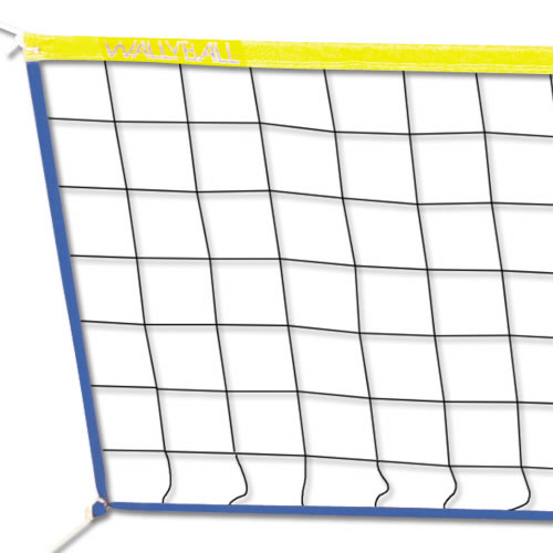 Nylon Regulation Wallyball (Walleyball) Net With Net Tightener