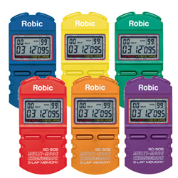 Robic 505 Timers 6 Color Pack