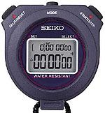 Seiko W073 - 10 Lap Memory Stopwatch