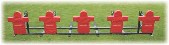 Stackhouse FTT3 Triple Threat Football Sled - 3 Man - Click Image to Close