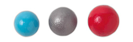 Stackhouse TJIBS Set of 3 Iron Javelin Balls - 400g, 600g, 800g - Click Image to Close