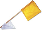 Stackhouse TOFWY White & Yellow Officials Flag