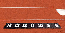Stackhouse TPVPSM Pole Vault Plant Step Marker - 6" Numbers