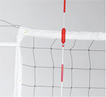 Stackhouse VCN Volleyball Net,Steel Cable,Steel Tube Dowels