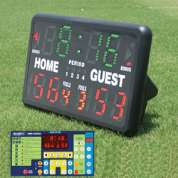 Multisport Digital Tabletop Scoreboard for Indoor Use - Click Image to Close