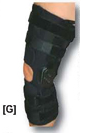 Sof-Seam 17" Hinge Knee Support w/Anterior Closure - XX-Large