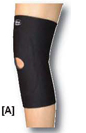 Sof-Seam Basic Knee Support with Open Patella - Large - Click Image to Close