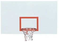 Spalding Rectangular Steel Basketball Backboard - Click Image to Close