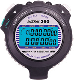 Ultrak 360 - 30 Lap Memory EL Light Sports Stopwatch
