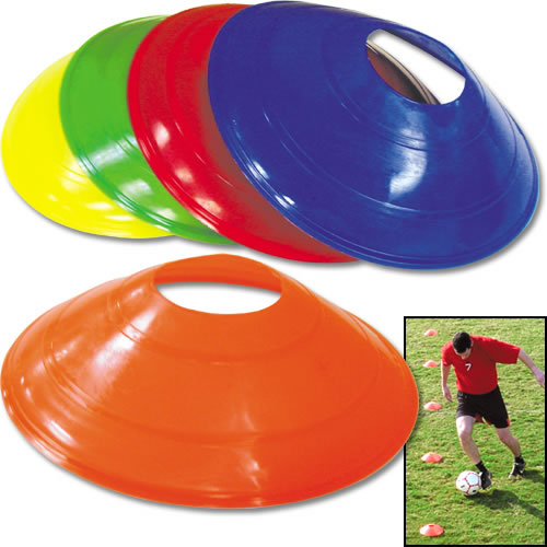 US Games Low-Profile Soccer Field Marker Cones