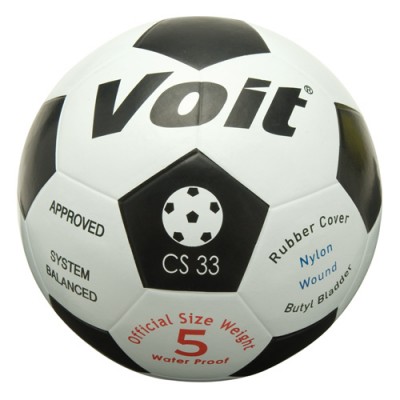 Voit Official Size Weight Rubber Outdoor Soccer Ball-Size 5