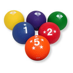 Voit 4-Square Utility Ball Prism Pack - Set of 6
