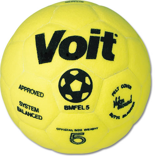 Voit Indoor Felt Soccer Ball - Size 4