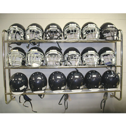 Athletic Connection Wall Mounted Football Helmet Rack