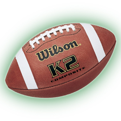 Wilson K2 Composite Football Pee Wee Size under 10